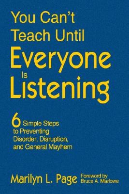 You Can't Teach Until Everyone Is Listening pdf epub mobi 电子书 下载