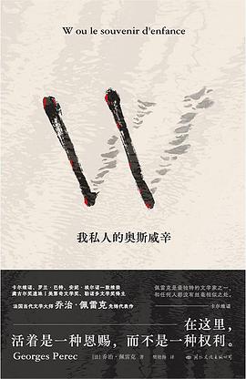 W——我私人的奥斯威辛 pdf epub mobi 电子书 下载