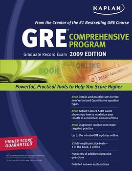 Kaplan GRE Exam 2009 Comprehensive Program pdf epub mobi 电子书 下载