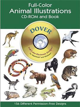 Full-Color Animal Illustrations CD-ROM and Book pdf epub mobi 电子书 下载