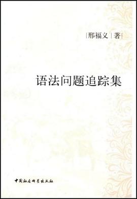 语法问题追踪集 pdf epub mobi 电子书 下载