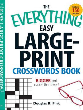 The Everything Easy Large-Print Crosswords Book
