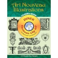 Art Nouveau Illustrations CD-ROM and Book pdf epub mobi 电子书 下载