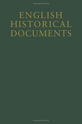 English Historical Documents pdf epub mobi 电子书 下载