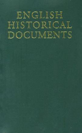 English Historical Documents pdf epub mobi 电子书 下载