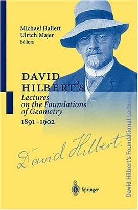 David Hilbert's Lectures on the Foundations of Geometry, 1891-1902 (English and German Edition) pdf epub mobi 电子书 下载