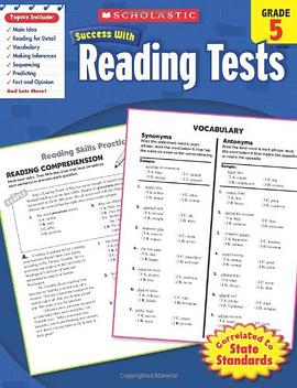 Scholastic Success With Reading Tests, Grade 5 pdf epub mobi 下载
