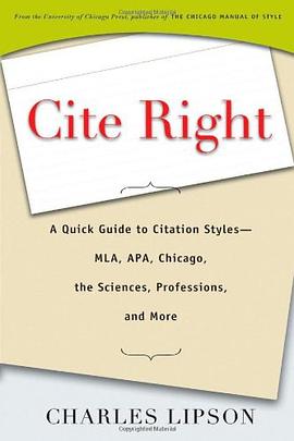 Cite Right pdf epub mobi 电子书 下载