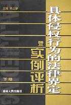 具体侵权行为的法律界定暨实例评析(上中下) pdf epub mobi 电子书 下载