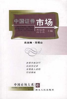中国证券市场 pdf epub mobi 电子书 下载