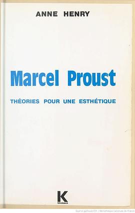 Marcel Proust : théories pour une esthétique pdf epub mobi 下载