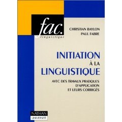 Initiation à la Linguistique