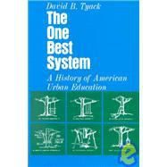 The One Best System, a History of American Urban Education pdf epub mobi 电子书 下载