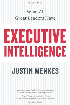 Executive Intelligence pdf epub mobi 电子书 下载