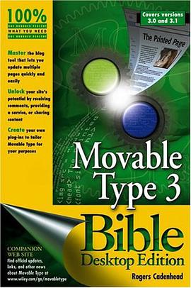 Movable Type 3.0 Bible Desktop Edition pdf epub mobi 电子书 下载