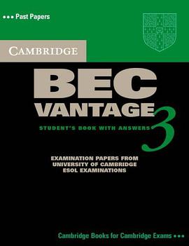 Cambridge BEC Vantage 3 Self Study Pack (Cambridge Books for Cambridge Exams) pdf epub mobi 电子书 下载