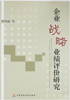 企业战略业绩评价研究 pdf epub mobi 电子书 下载
