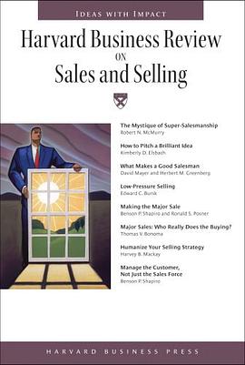 Harvard Business Review on Sales and Selling pdf epub mobi 电子书 下载