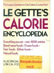 Le Gettes Calorie Encyclopedia pdf epub mobi 电子书 下载