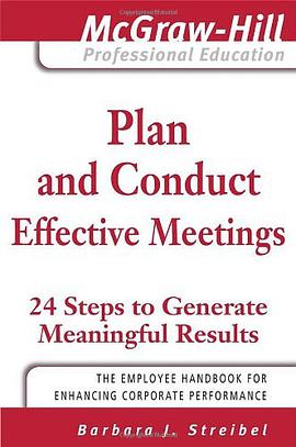 Plan and Conduct Effective Meetings pdf epub mobi 电子书 下载