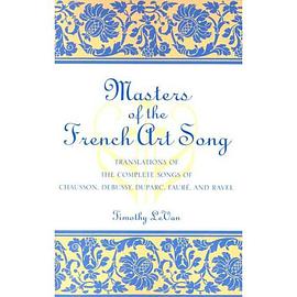 Masters of the French Art Song pdf epub mobi 电子书 下载