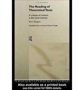 Reading of Theoretical Texts pdf epub mobi 电子书 下载