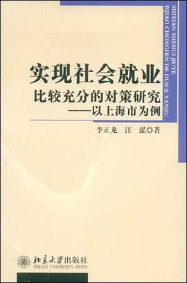 实现社会就业比较充分的对策研究 pdf epub mobi 电子书 下载