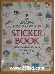 The Usborne First 100 Words Sticker Book First hundred words sticker books pdf epub mobi 电子书 下载