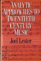 Analytic Approaches to Twentieth-Century Music pdf epub mobi 电子书 下载