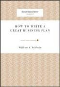 How to Write a Great Business Plan pdf epub mobi 下载