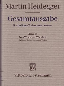 Gesamtausgabe, Ln, Bd.34, Vom Wesen der Wahrheit pdf epub mobi 电子书 下载