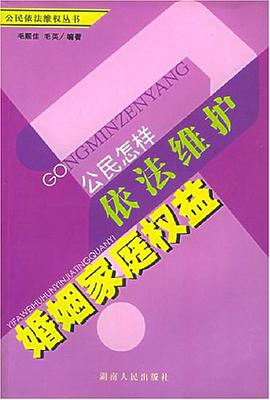 公民怎样依法维护婚姻家庭权益/公民依法维权丛书 pdf epub mobi 电子书 下载