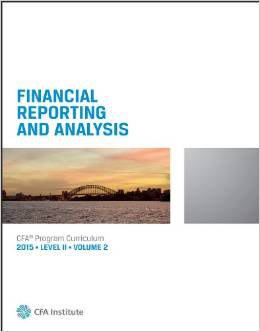 2015 CFA Level 2 Curriculum Book 1-6 pdf epub mobi 电子书 下载