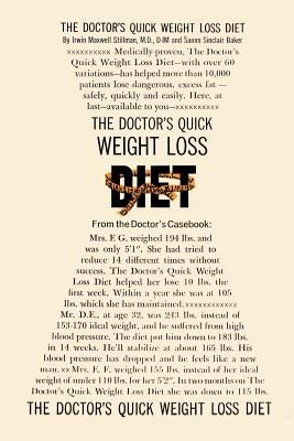 The Doctor's Quick Weight Loss Diet pdf epub mobi 电子书 下载