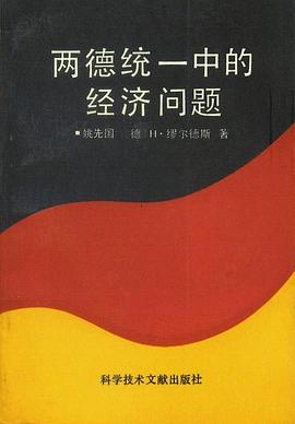 两德统一中的经济问题 pdf epub mobi 电子书 下载