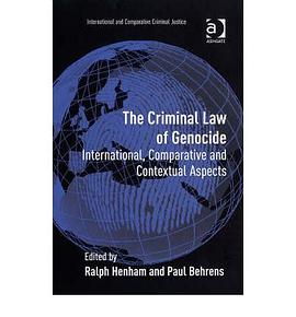 The Criminal Law of Genocide pdf epub mobi 電子書 下載