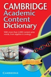 Cambridge Academic Content Dictionary Paperback with CD-ROM pdf epub mobi 电子书 下载