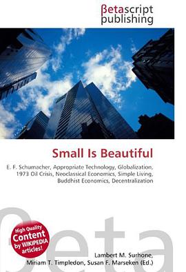 Small Is Beautiful pdf epub mobi 电子书 下载