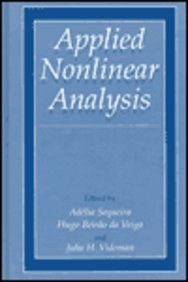 Applied Nonlinear Analysis pdf epub mobi 电子书 下载