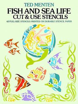 Fish and Sea Life Cut and Use Stencils pdf epub mobi 电子书 下载