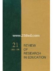 Review of Research in Education 1995-1996 pdf epub mobi 电子书 下载