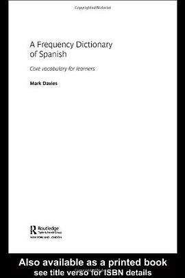 A Frequency Dictionary of Modern Spanish pdf epub mobi 电子书 下载