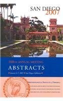 AIA 108th Annual Meeting Abstracts pdf epub mobi 电子书 下载