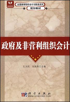 政府及非营利组织会计 pdf epub mobi 电子书 下载