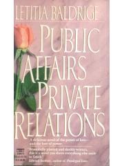 Public Affairs， Private Relations pdf epub mobi 下载