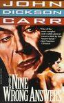 The Nine Wrong Answers pdf epub mobi 电子书 下载
