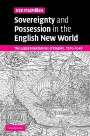 Sovereignty and Possession in the English New World pdf epub mobi 电子书 下载