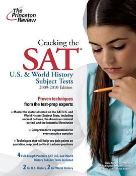 Cracking the SAT U.S. & World History Subject Tests, 2009-2010 Edition pdf epub mobi 电子书 下载