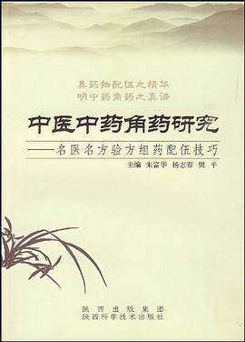 中医中药角药研究 pdf epub mobi 电子书 下载