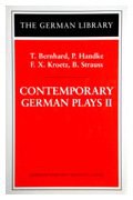 Contemporary German Plays pdf epub mobi 电子书 下载